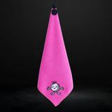 Magnetic Golf Towel Pink