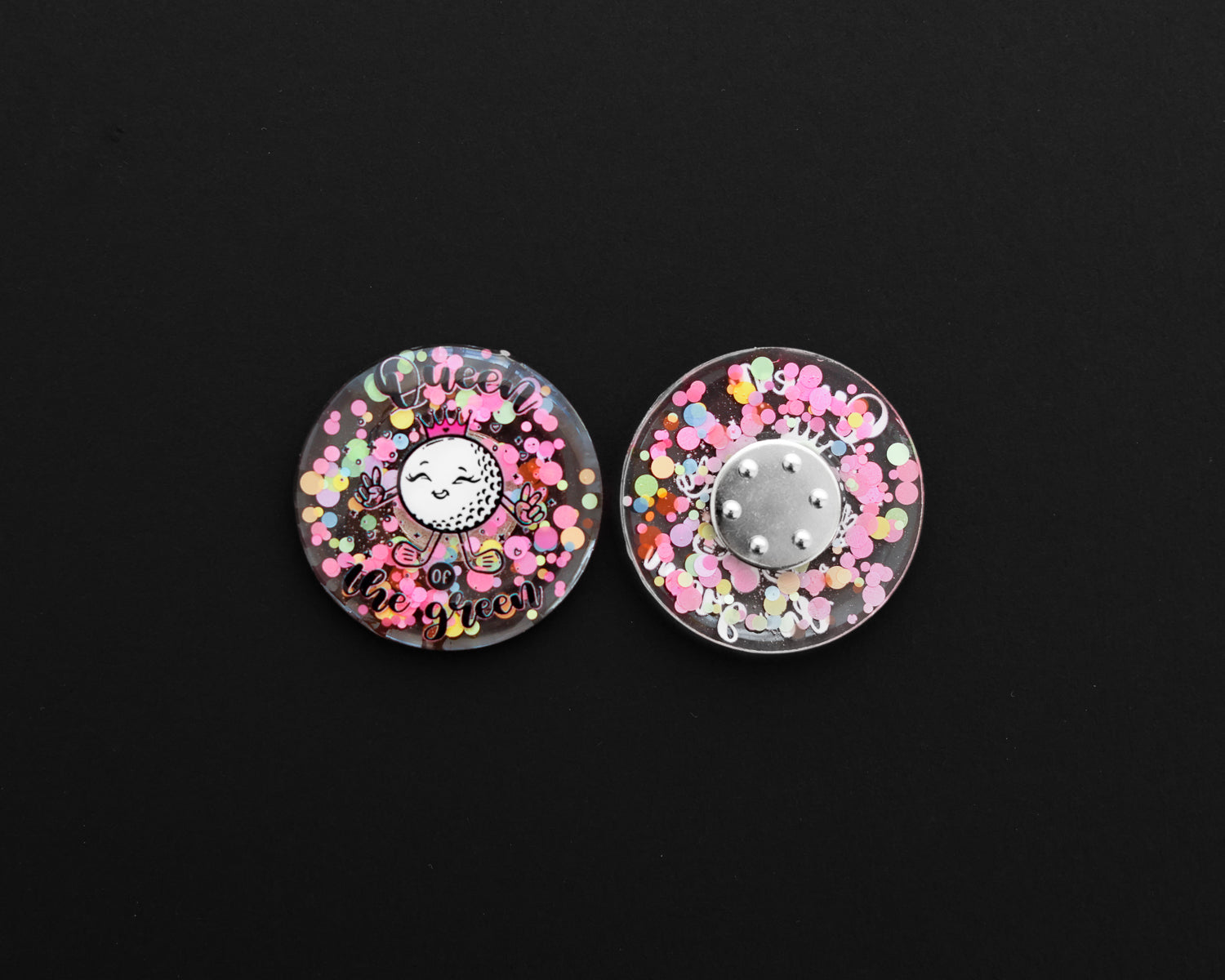 Golf Girl Acrylic Ball Marker