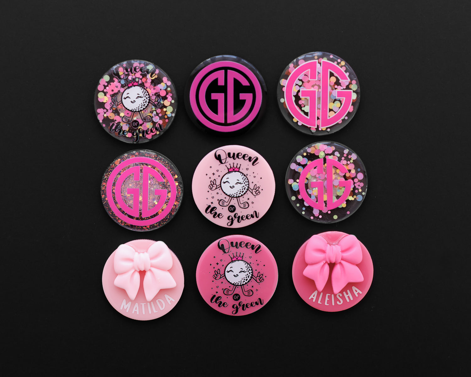 Golf Girl Magnetic Ball Markers