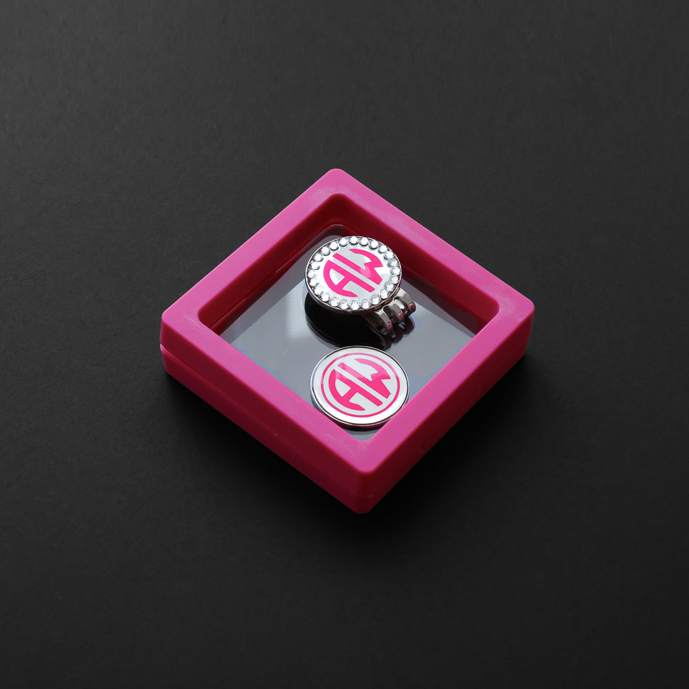 Personalised Golf Ball Marker Bling