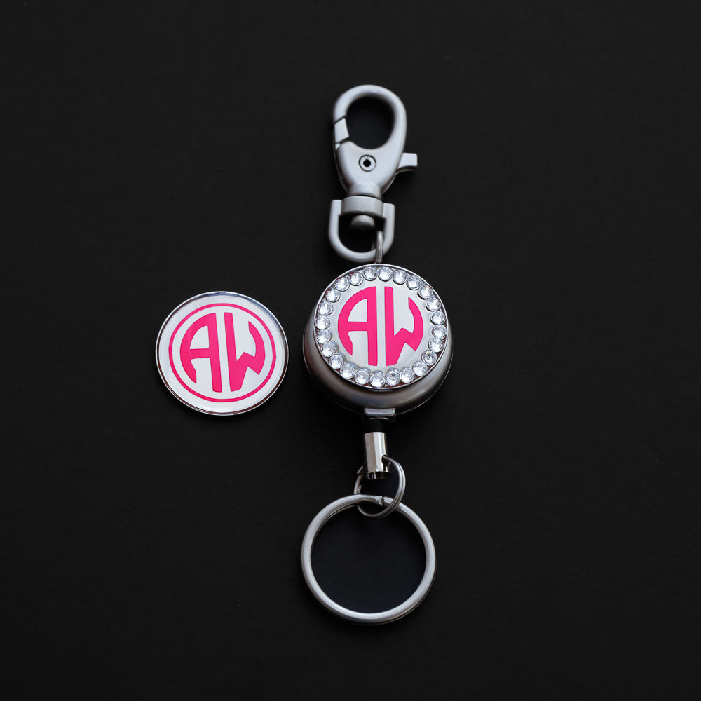 Personalised Golf Ball Marker Bling