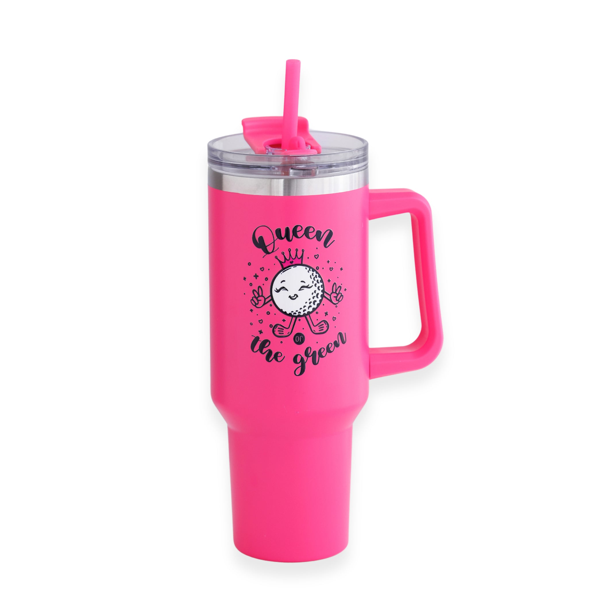 Golf Girl Queen of the Green Golf Tumbler