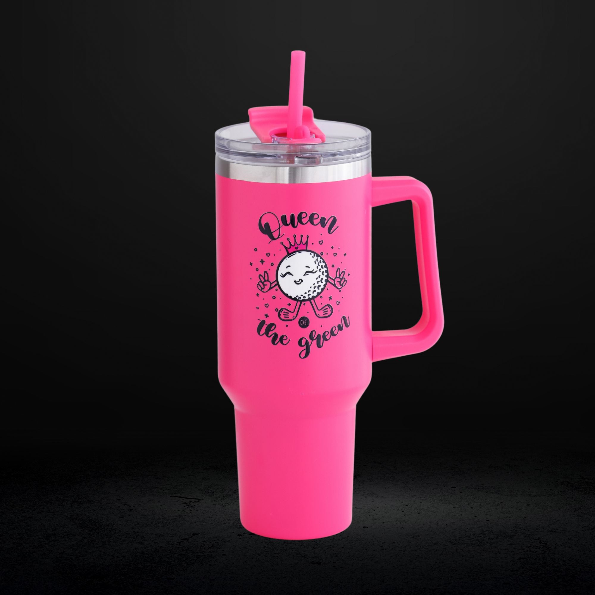 Golf Girl Queen of the Green Golf Tumbler