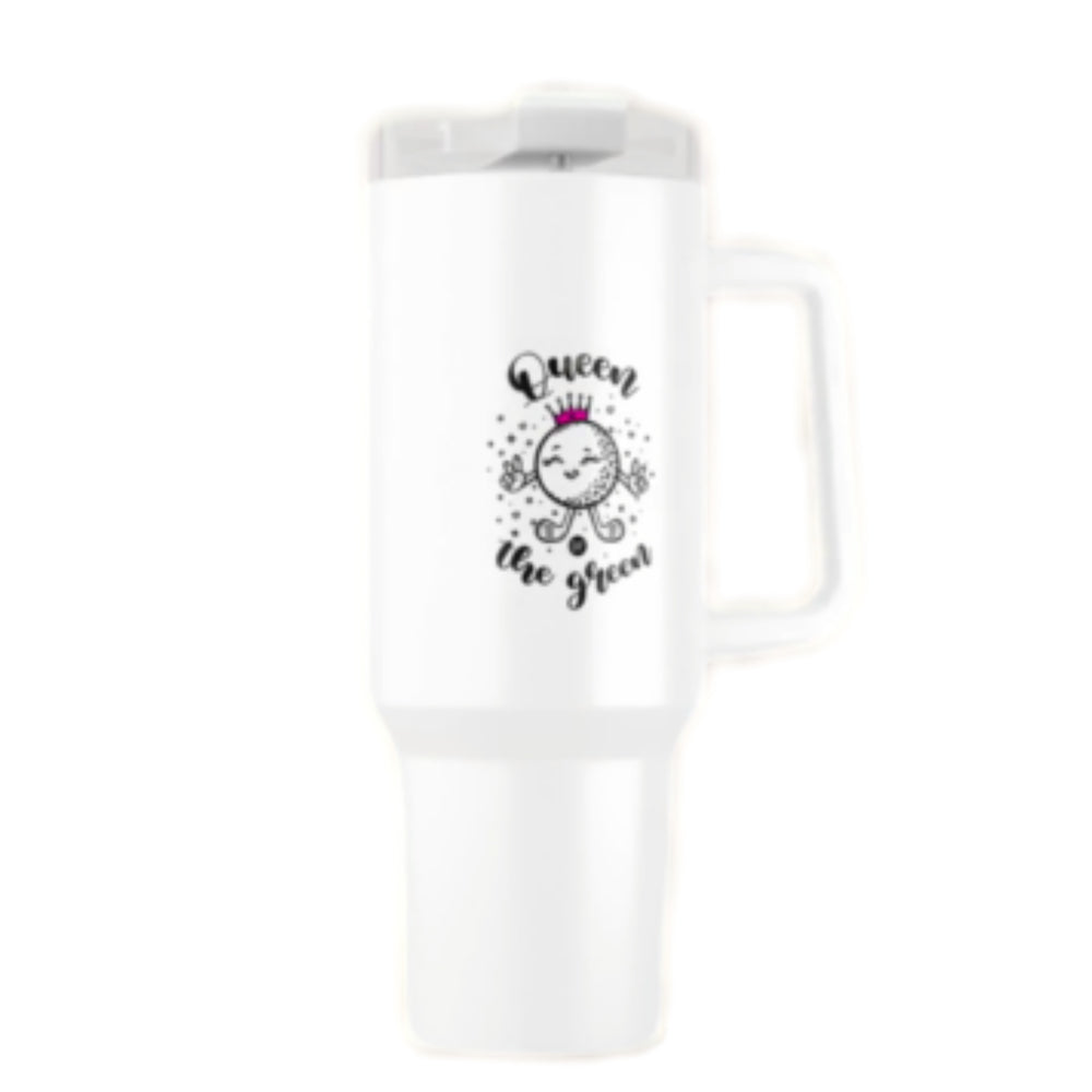 Golf Girl Queen of the Green Golf Tumbler